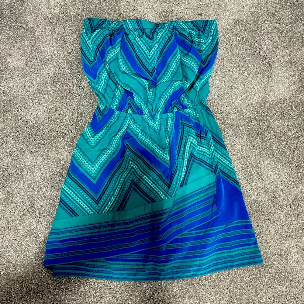 Express Strapless Dress-Good for a cover up or beach dress